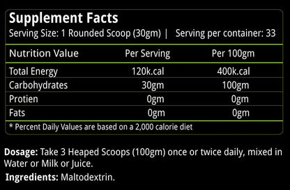 Natures Velvet 100 % Carbs