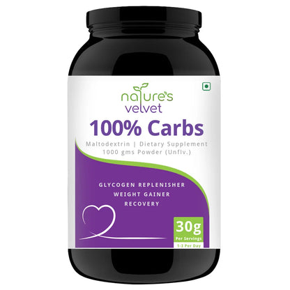 Natures Velvet 100 % Carbs