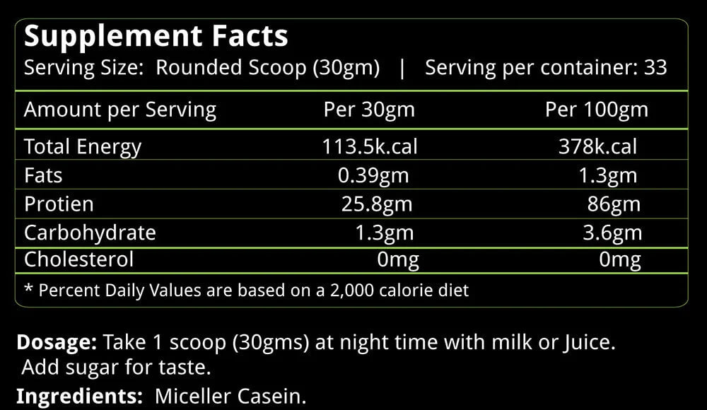 Natures Velvet 100 % Casein Protein