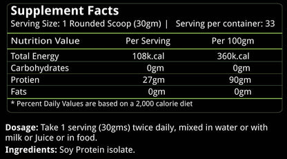 Natures Velvet 100 % Soy Protein Isolate