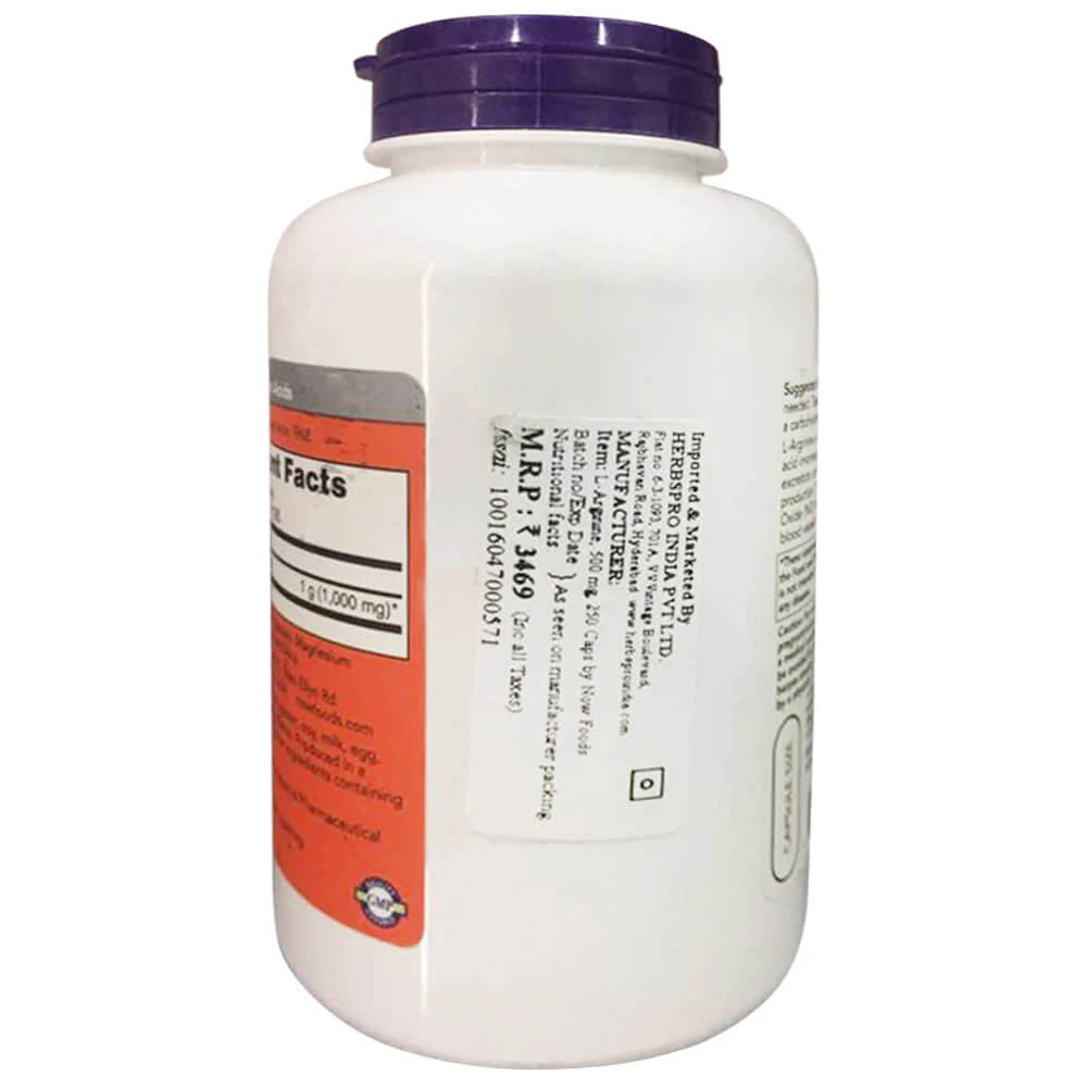 Now L-Arginine (500 mg)