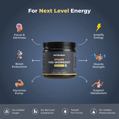 Nutrabay Gold Spark Pre-Workout Energy
