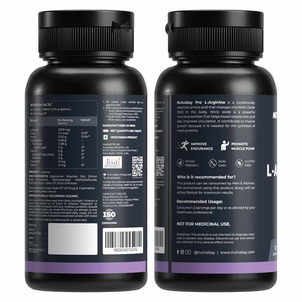 Nutrabay Pro L-Arginine