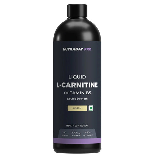 Nutrabay Pro Liquid L-Carnitine + Vitamin B5