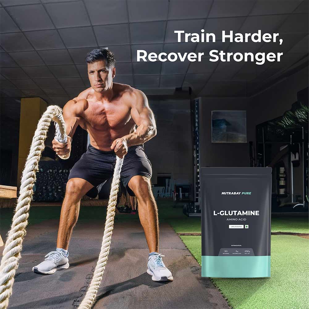Nutrabay Pure 100% Glutamine Amino Acid