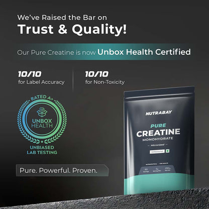 Nutrabay Pure Creatine Monohydrate Amino Acid