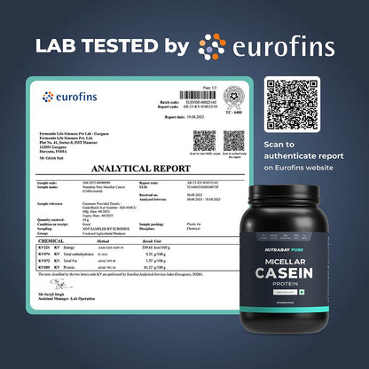 Nutrabay Pure Micellar Casein Protein