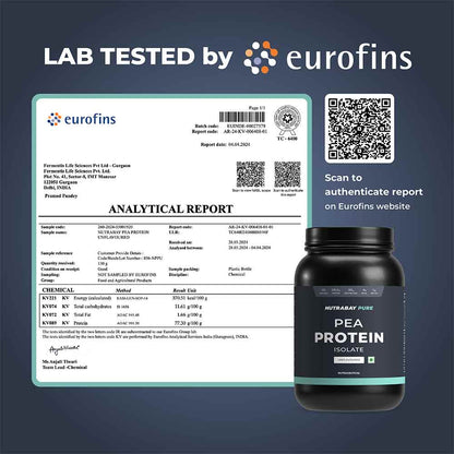 Nutrabay Pure Pea Protein Isolate