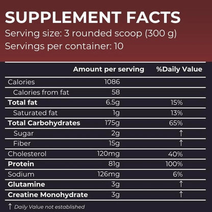 Nutrition Planet Xtreme Mass Gainer with Added DigeZyme