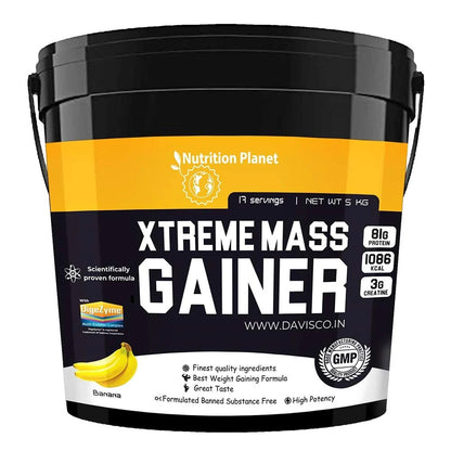 Nutrition Planet Xtreme Mass Gainer with Added DigeZyme