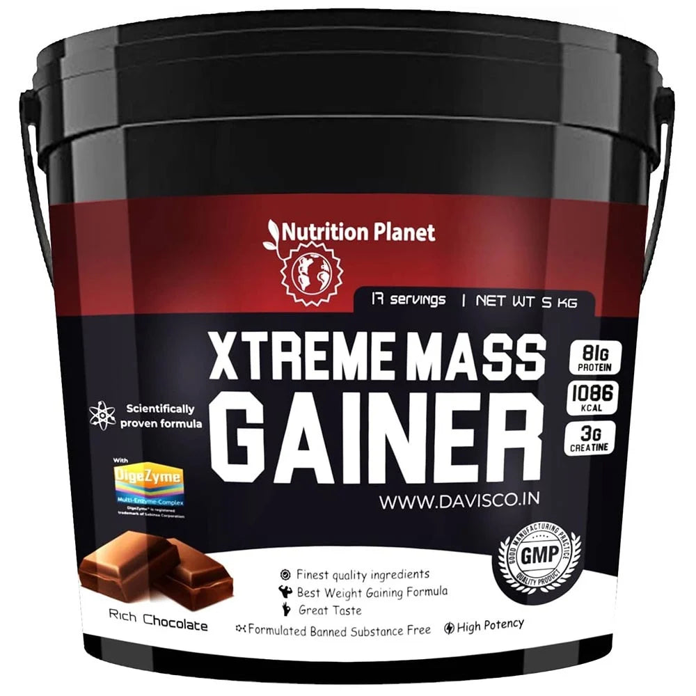 Nutrition Planet Xtreme Mass Gainer with Added DigeZyme
