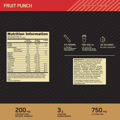 ON (Optimum Nutrition) Gold Standard Pre-Workout