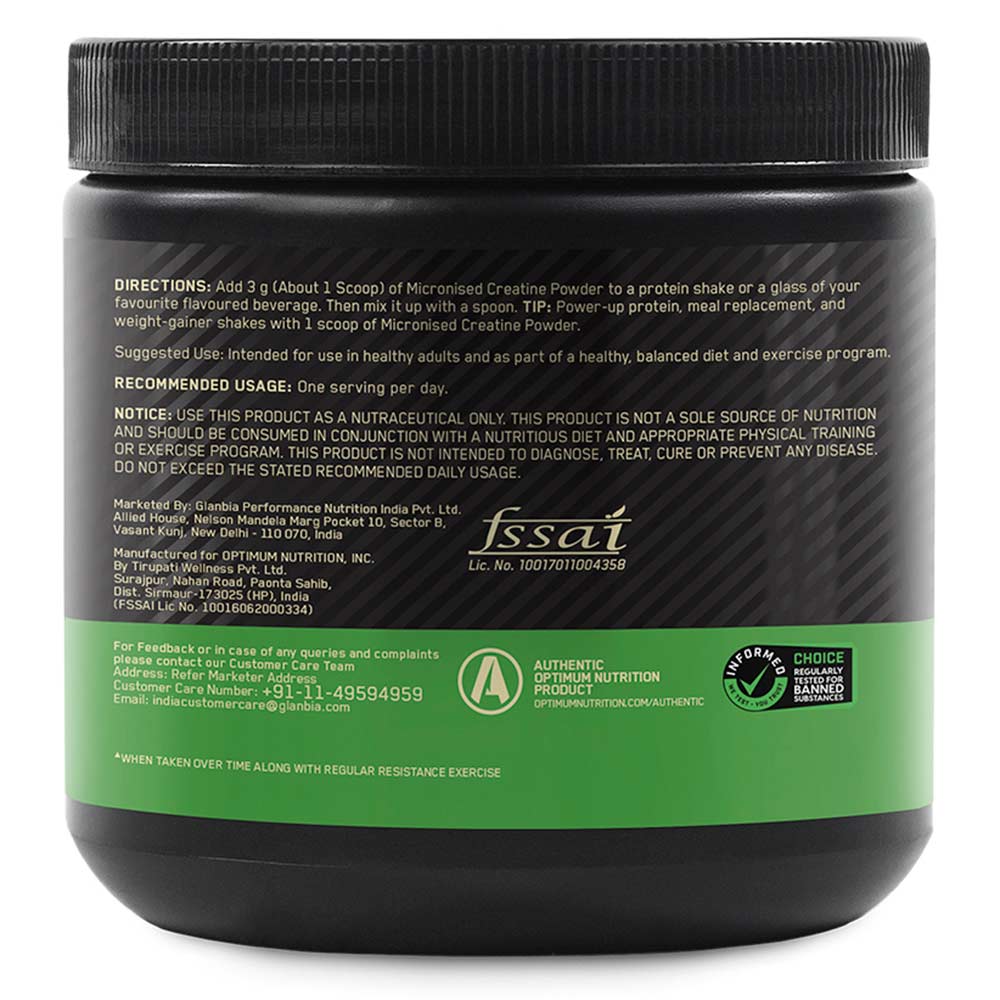 ON (Optimum Nutrition) Micronized Creatine