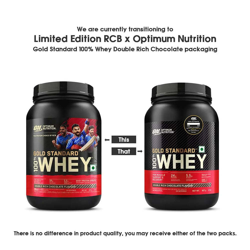 Optimum Nutrition (ON) Gold Standard 100% Whey Protein
