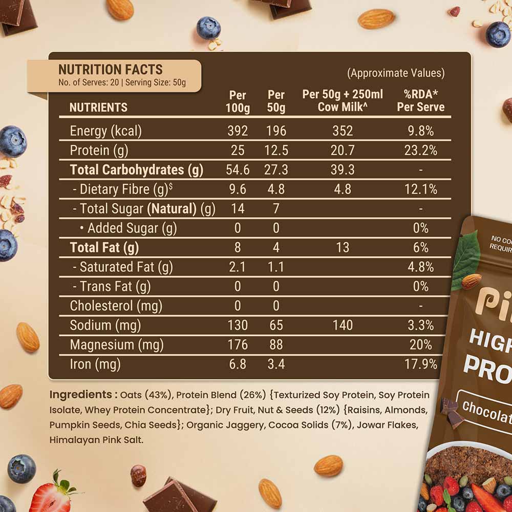 Pintola High Protein Oats