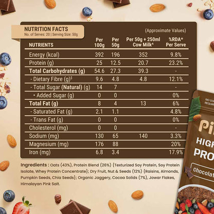 Pintola High Protein Oats