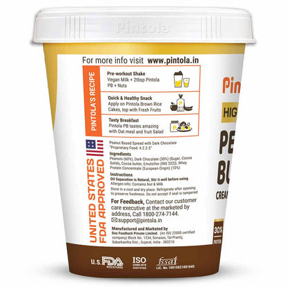 Pintola High Protein Peanut Butter
