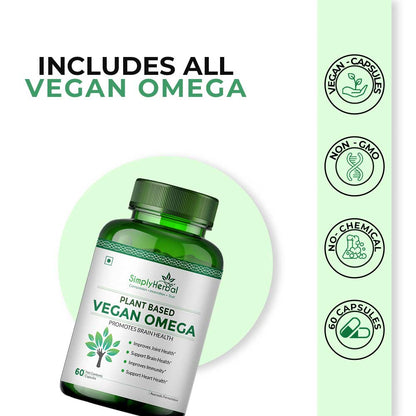 Simply Herbal Vegan Omega 500mg