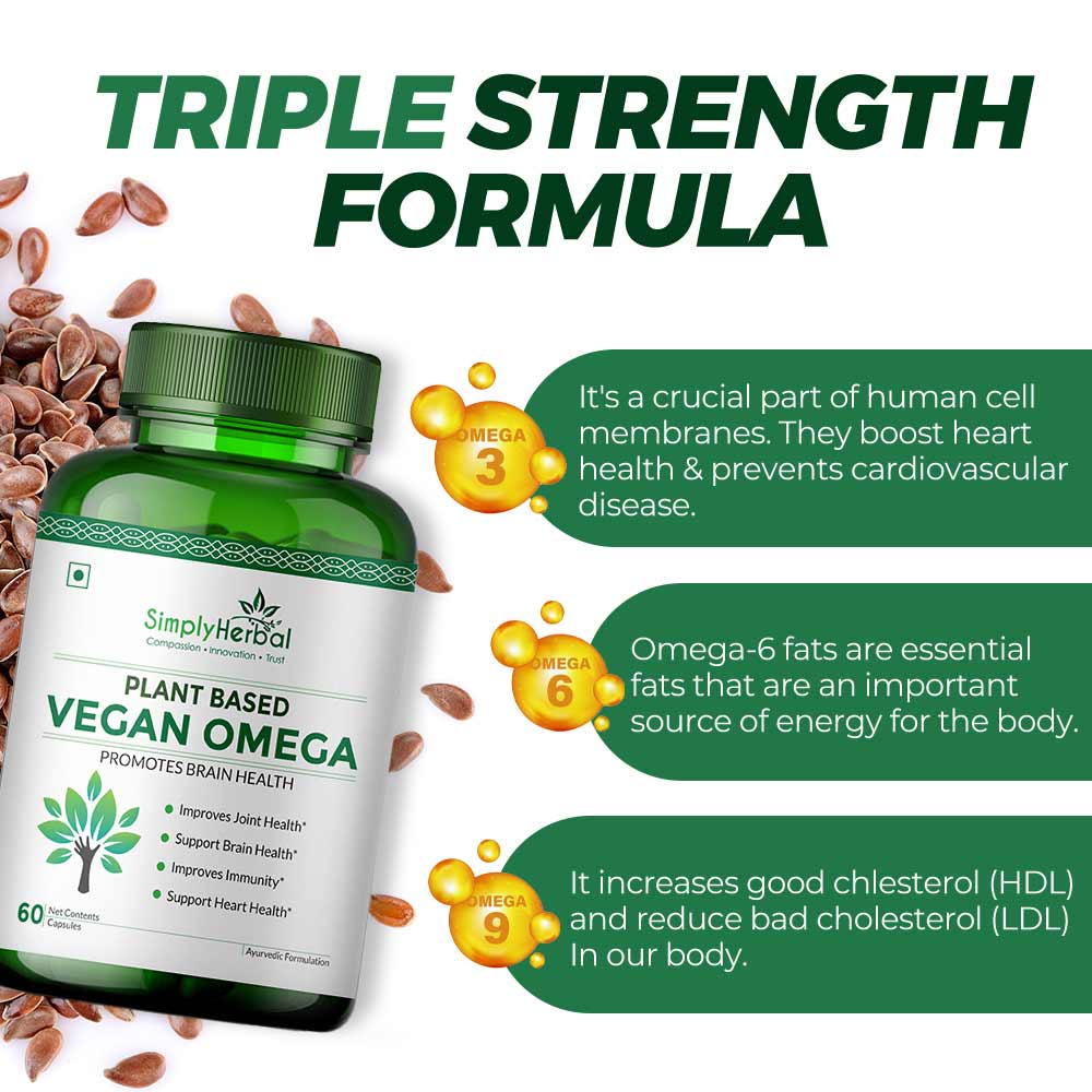 Simply Herbal Vegan Omega 500mg