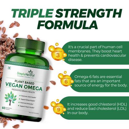 Simply Herbal Vegan Omega 500mg