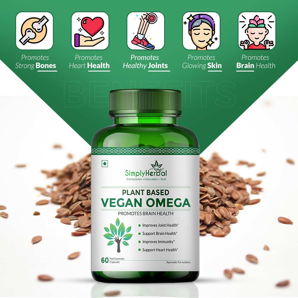 Simply Herbal Vegan Omega 500mg