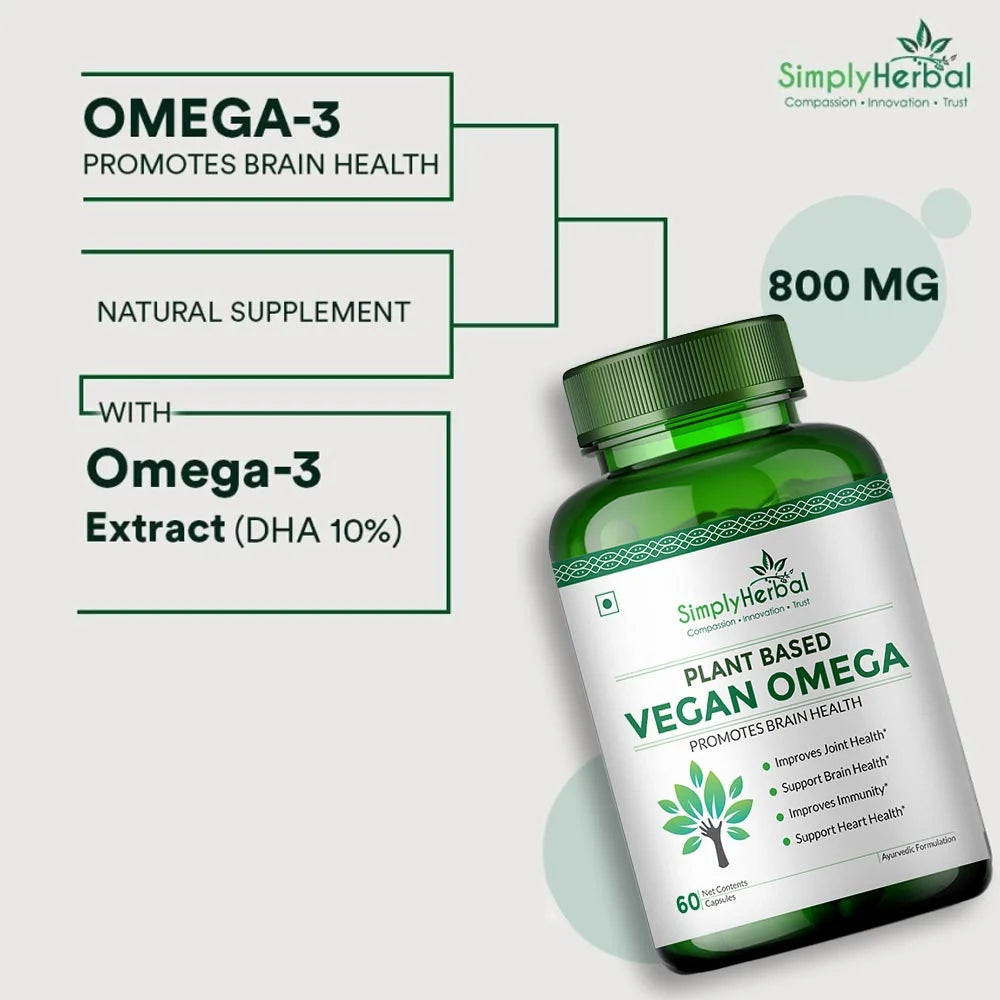 Simply Herbal Vegan Omega 500mg