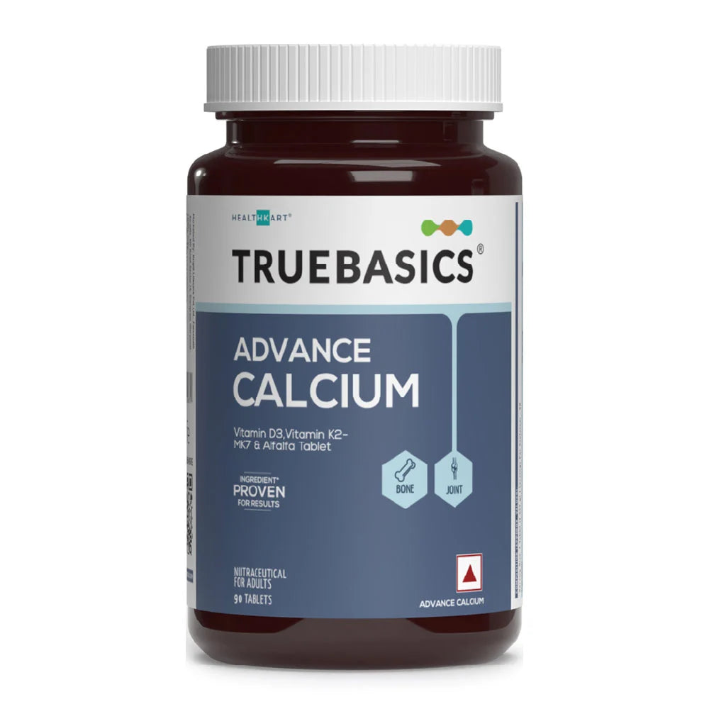 TrueBasics Advance Calcium Vitamin D3 & K2MK7
