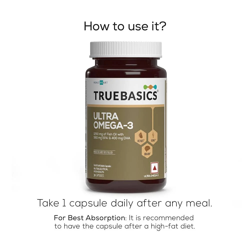 TrueBasics Ultra Omega-3