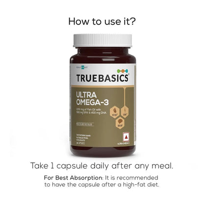 TrueBasics Ultra Omega-3