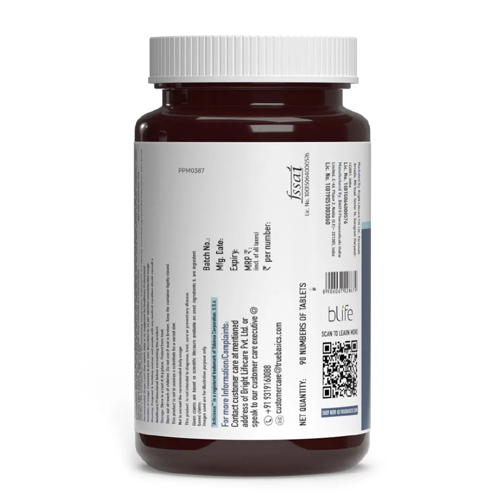 TrueBasics Advance Calcium Vitamin D3 & K2MK7