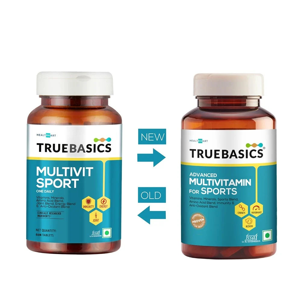 TrueBasics Advanced Multivitamin For Sports