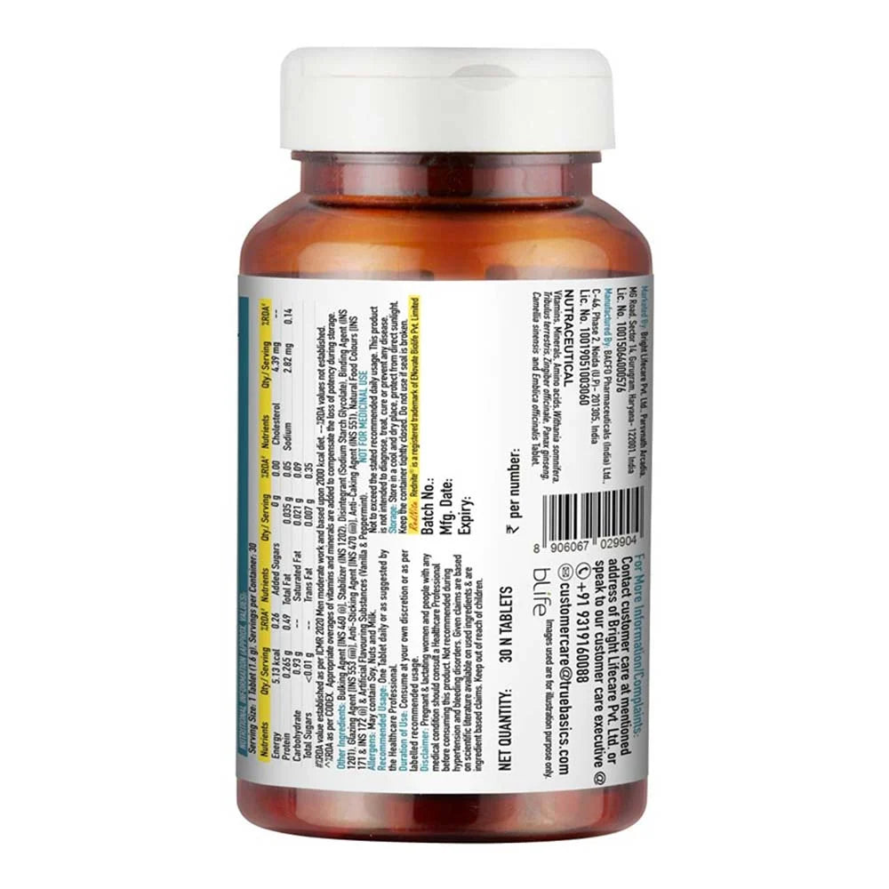 TrueBasics Advanced Multivitamin For Sports