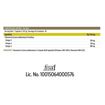 TrueBasics Vegan Omega 3 6 9
