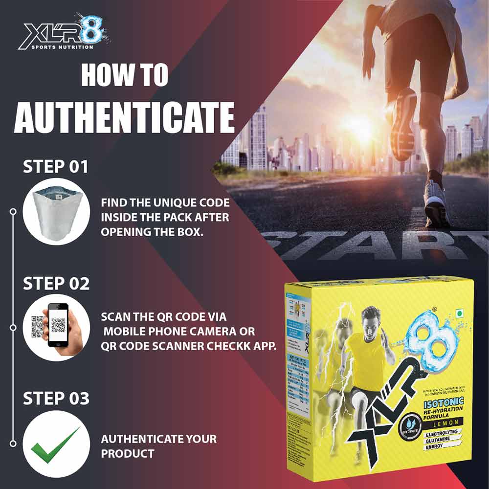 XLR8 Isotonic Re Hydration Drink