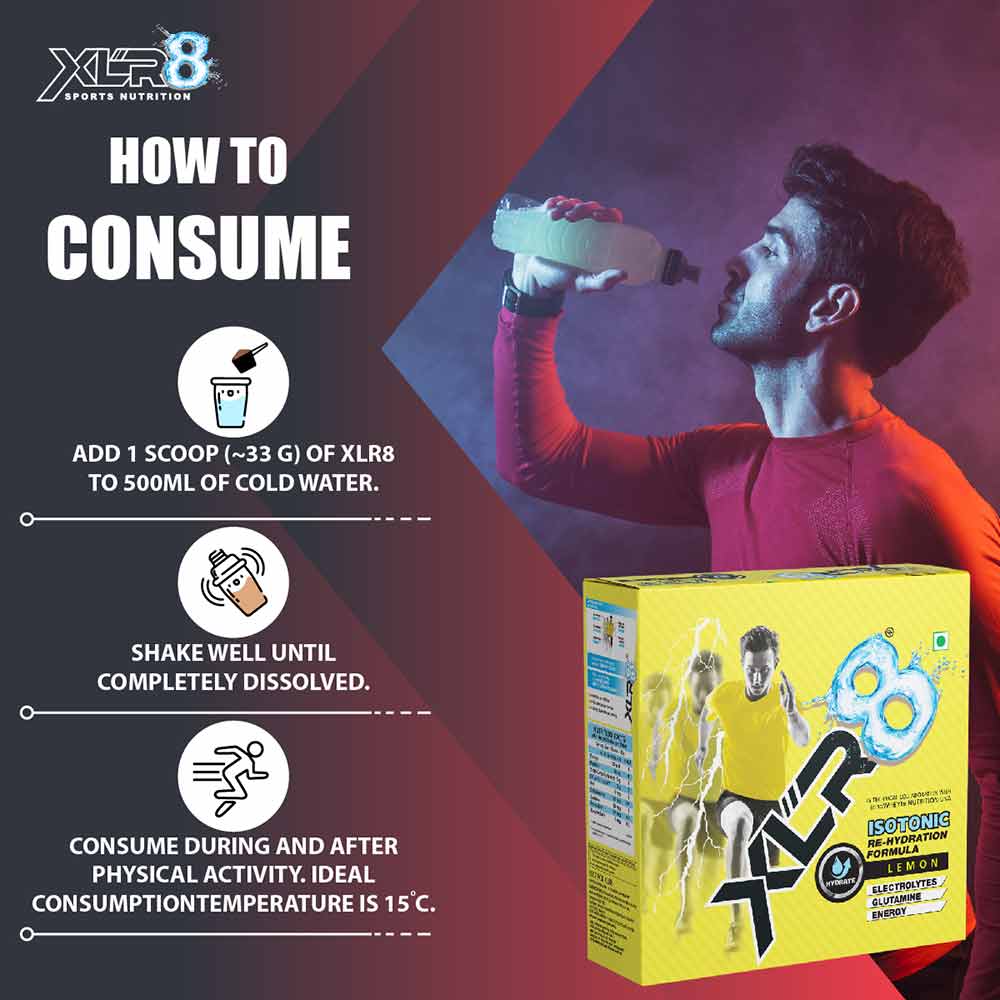 XLR8 Isotonic Re Hydration Drink