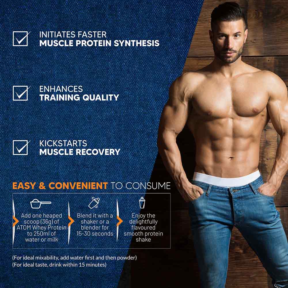AS-IT-IS Nutrition ATOM Whey Protein with Enzymes