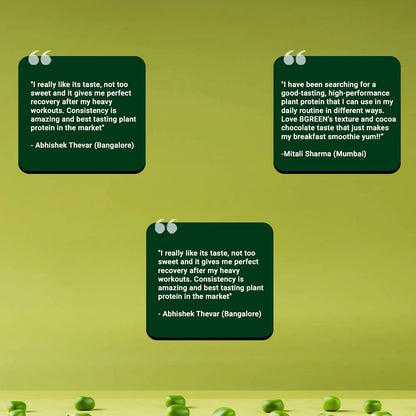 bGREEN Plant Protein Pea Protein Isolate