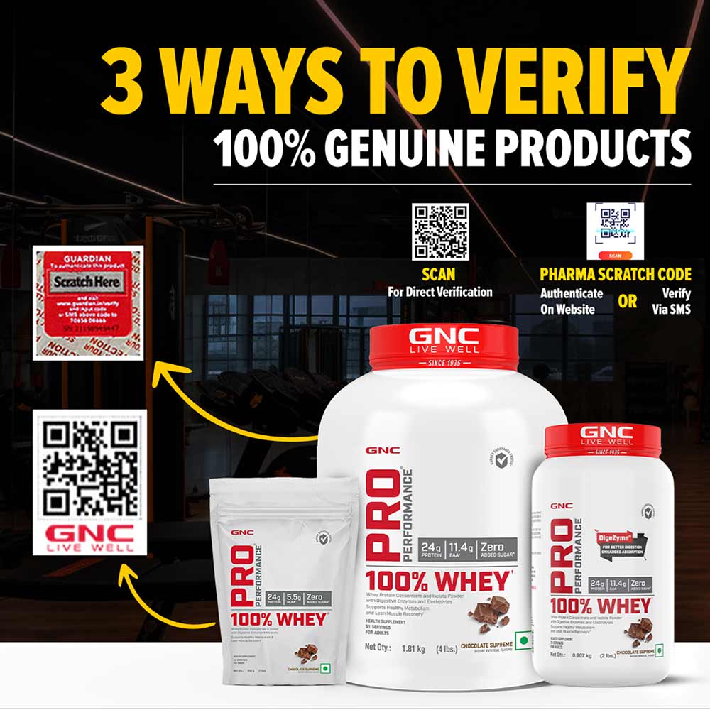 GNC Pro Performance 100% Whey Protein