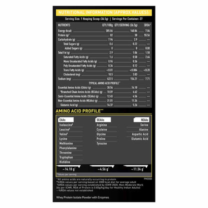 MuscleBlaze Whey Gold 100% Whey Protein Isolate