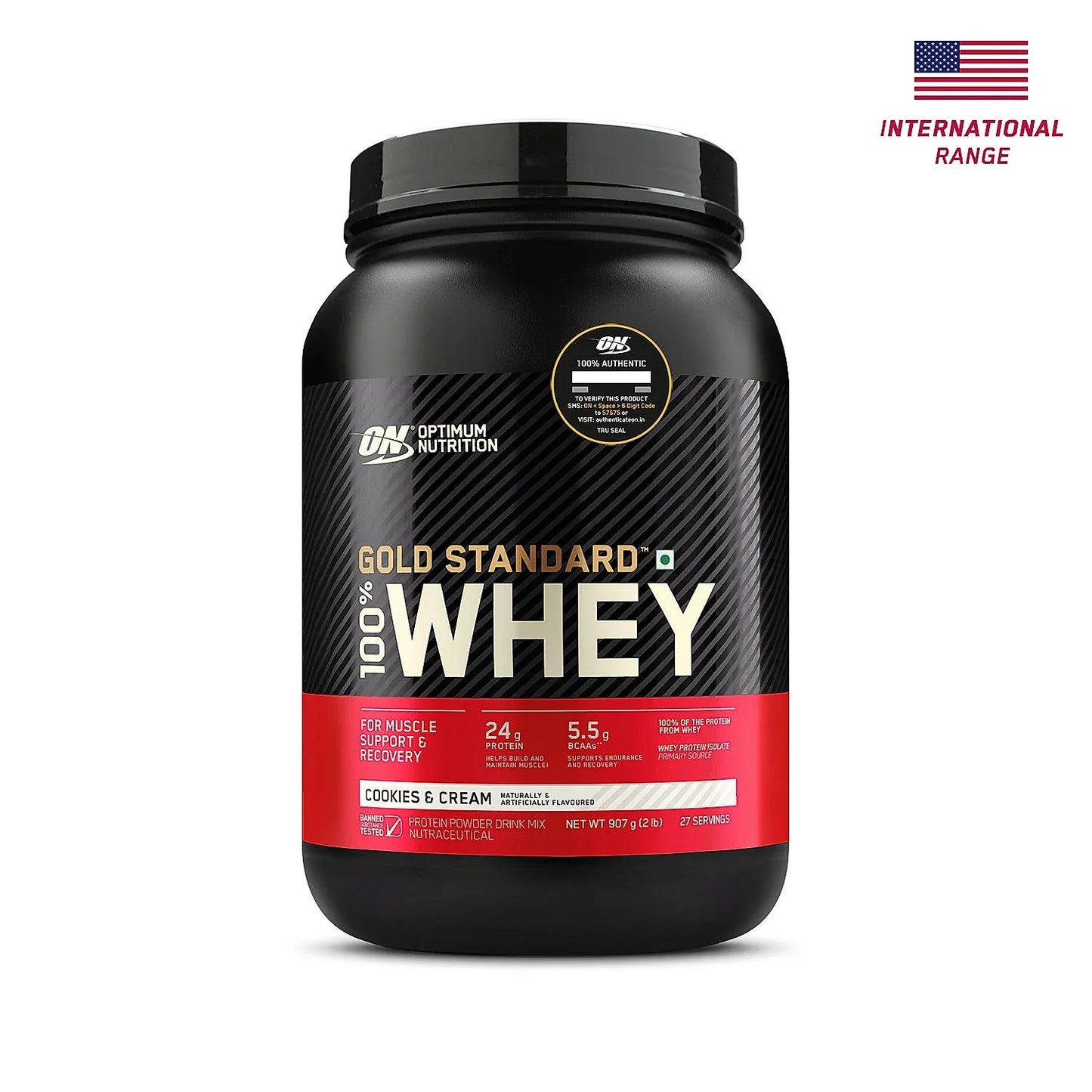 Optimum Nutrition (ON) Gold Standard 100% Whey Protein