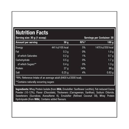 One Science 100% Iso Gold Whey Protein Isolate