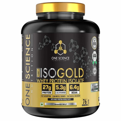 One Science 100% Iso Gold Whey Protein Isolate