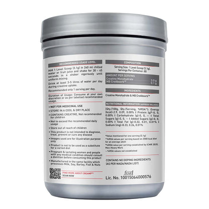MuscleBlaze Creatine Monohydrate CreAMP