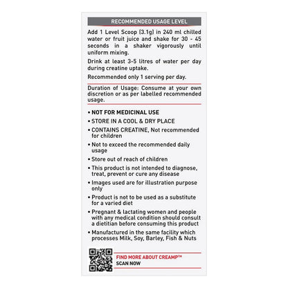 MuscleBlaze Creatine Monohydrate CreAMP
